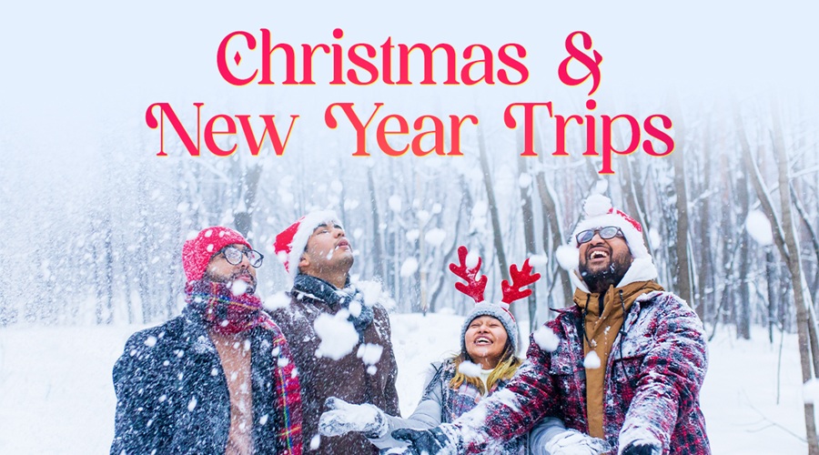 Celebrate Christmas & New Year trips