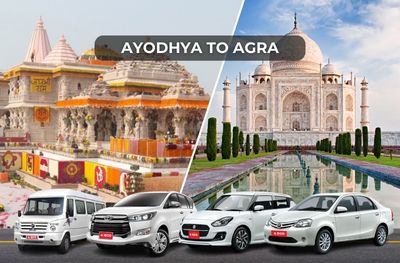 Ayodhya to Agra Car Rental