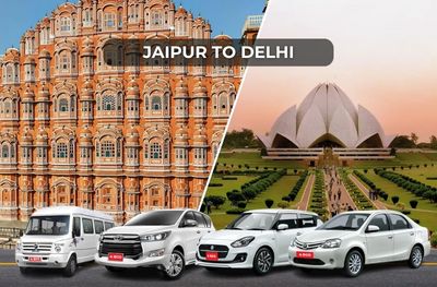Jaipur to Delhi Car Rental