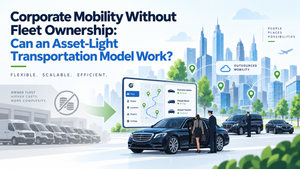 Corporate Mobility Without Fleet Ownership: Can an Asset-Light Transportation Model Work?