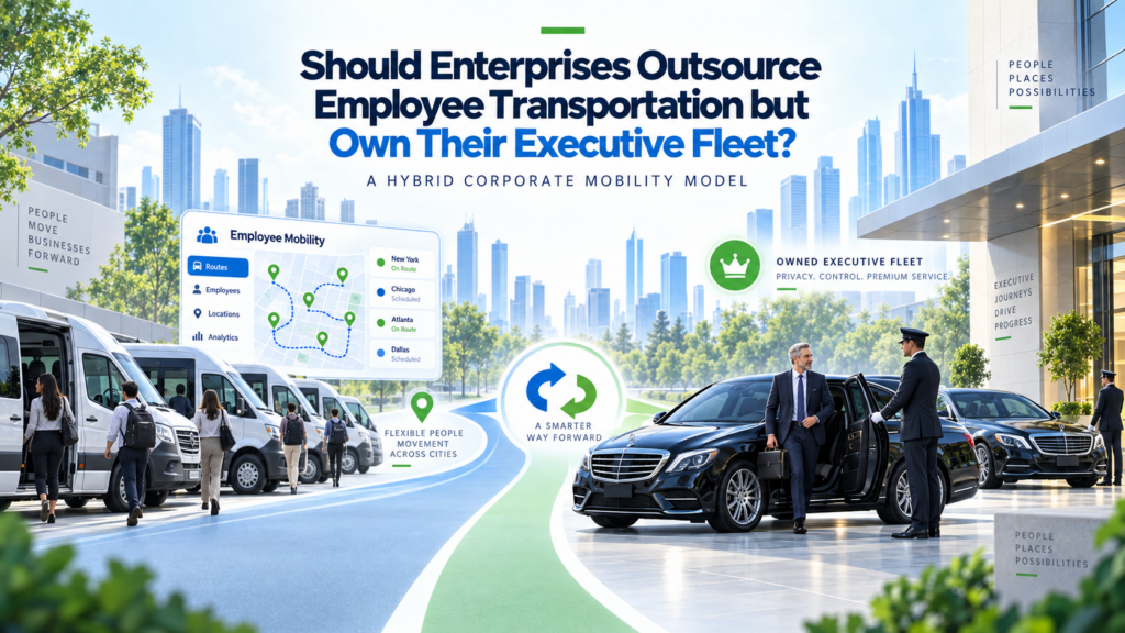 Should Enterprises Outsource Employee Transportation but Own Their Executive Fleet?