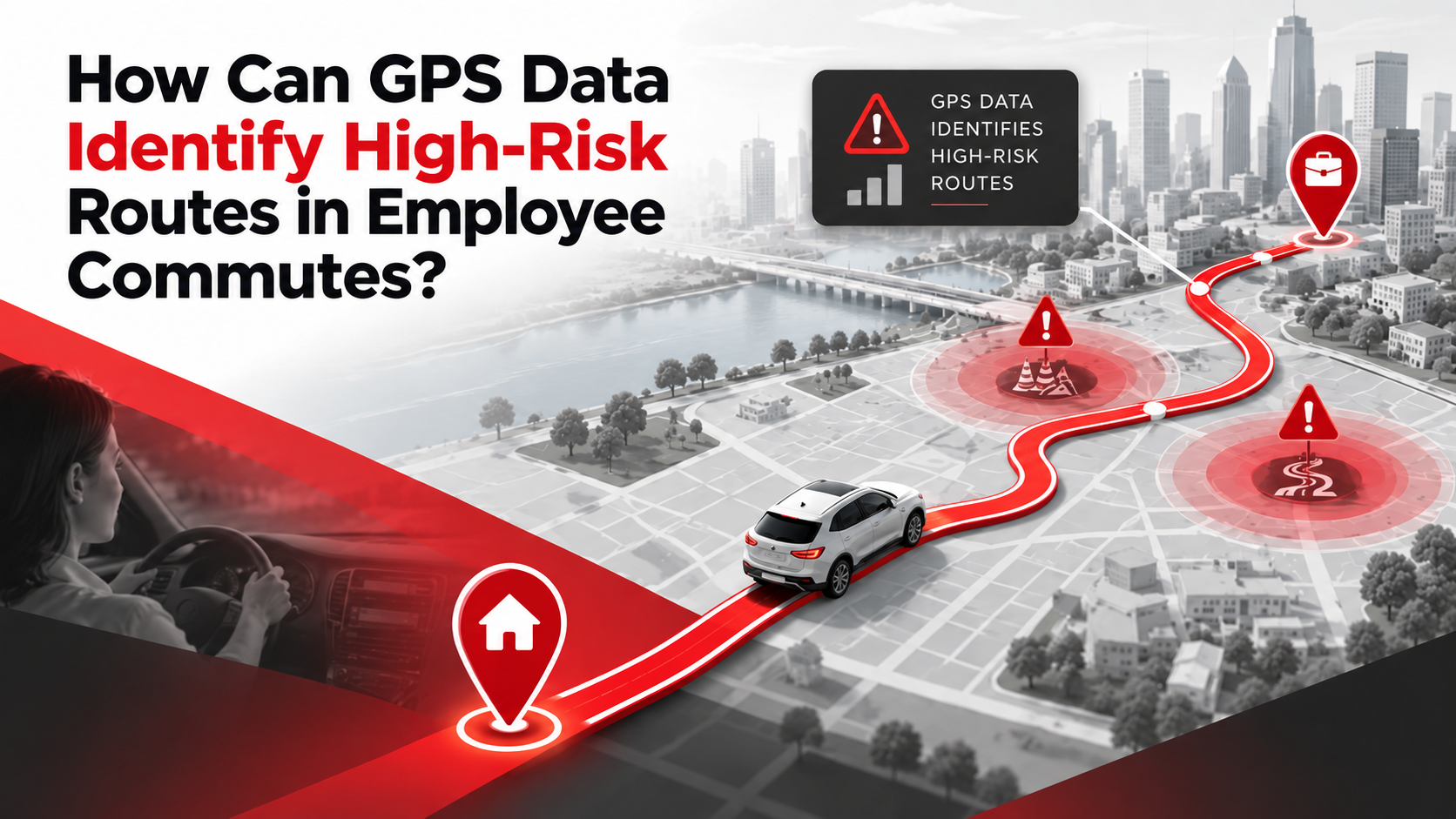 How Can GPS Data Identify High-Risk Routes in Employee Commutes?
