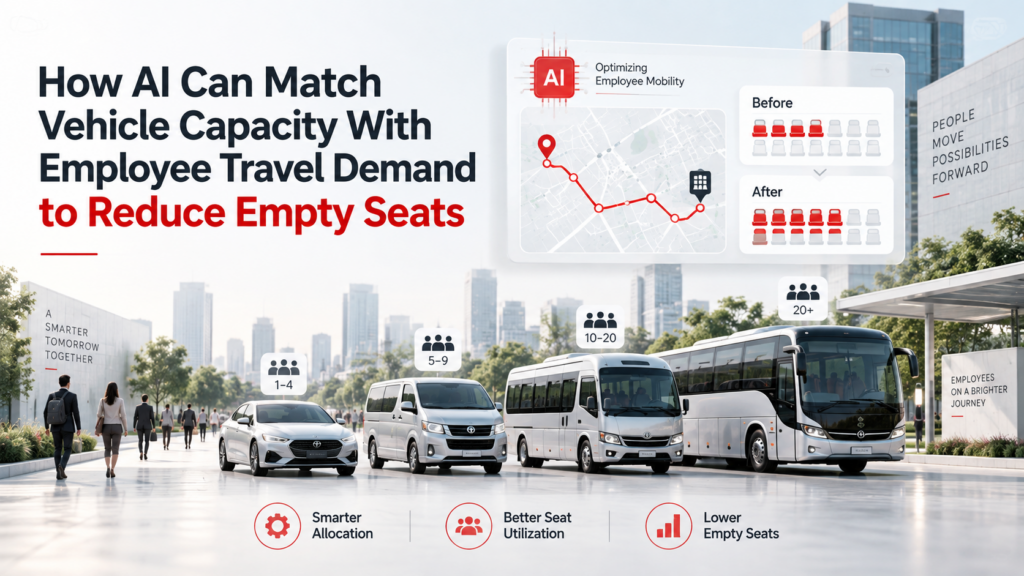 How AI Can Match Vehicle Capacity With Employee Travel Demand to Reduce Empty Seats?