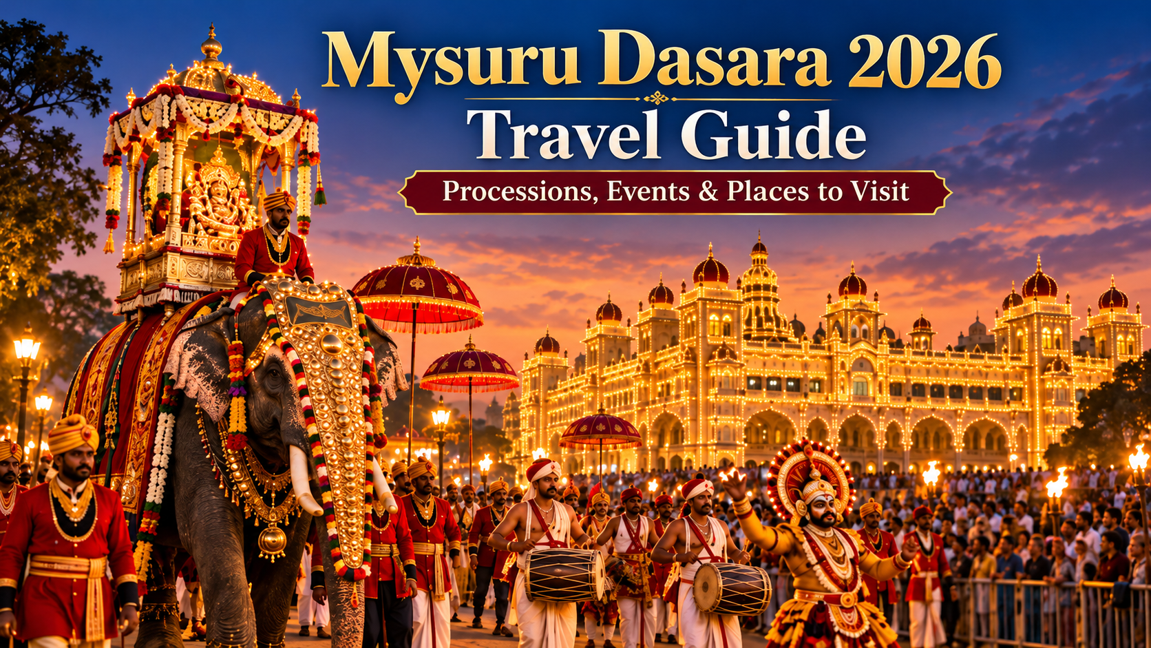 Mysuru Dasara Travel Guide: Processions, Events, and Places to Visit